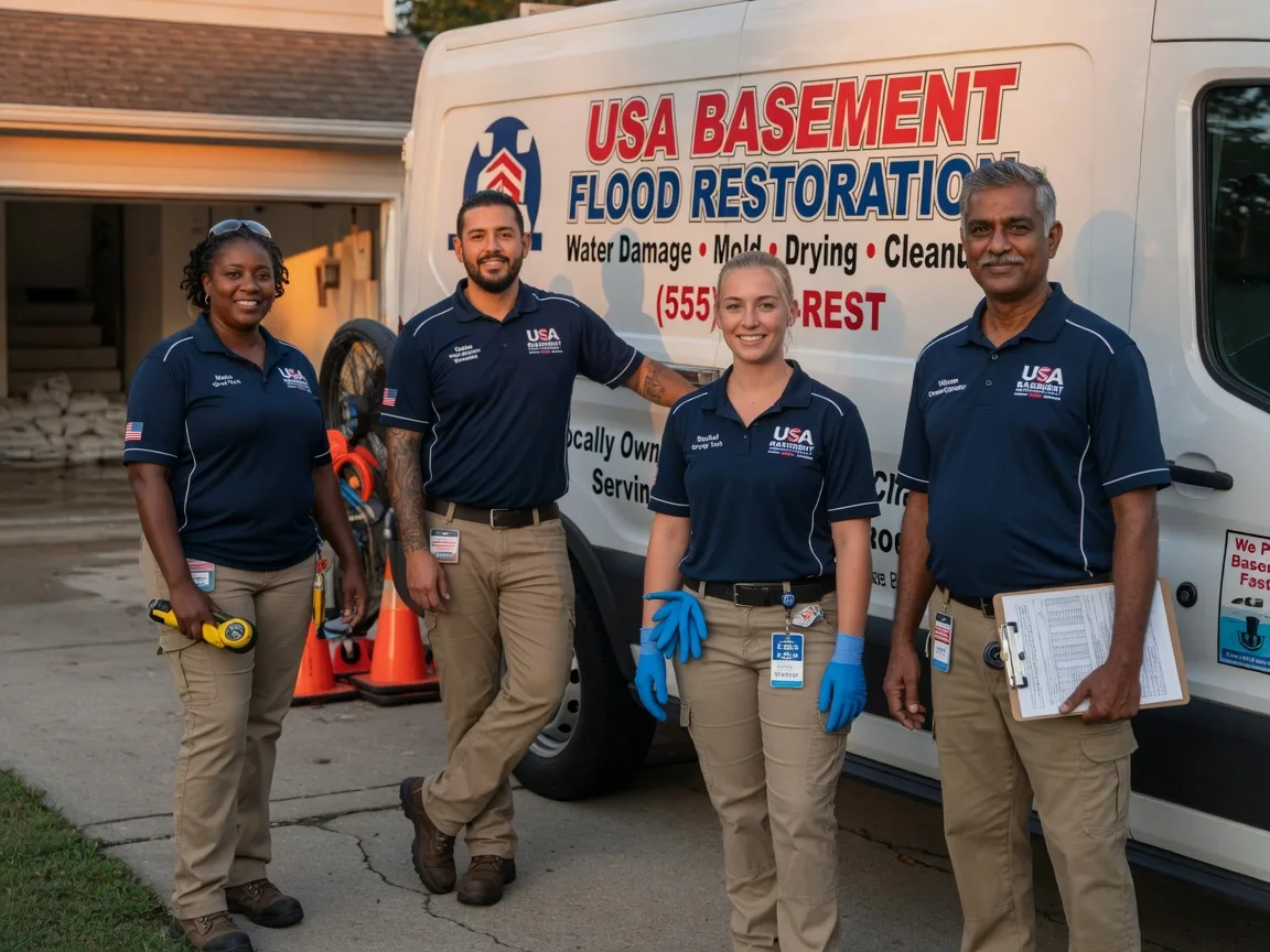 Basement Flood Cleanup company in Aristes, PA