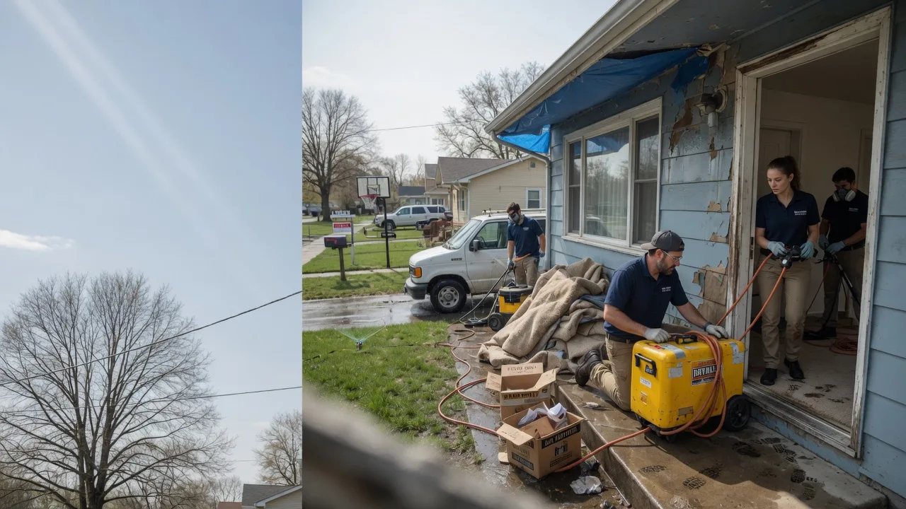 Basement Flood Cleanup in Aristes, PA near me
